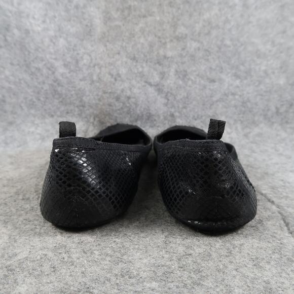 Gap Shoes Womens 10 Ballet Flats Skimmer Slip On Round Cap Toe Black Casual - Picture 6 of 12